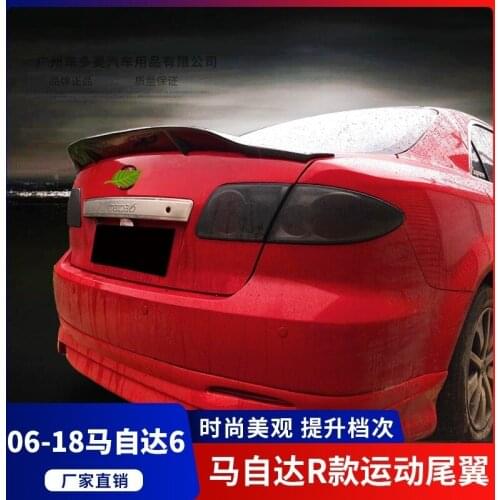 Suitable For Mazda 6 M6 Horizontal Pressure Refitted Tail Fixed Wing Decoration Without Punching