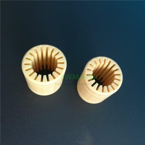 10pcs LM16UU yellow 3D Printer Solid Polymer Linear Bearing RJ4JP-01-16 Solid Plastic Bearing 16mm ID