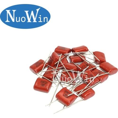 500pcs CBB Polypropylene film capacitor pitch 15mm 10mm 2000V 630V 1600V 400V 250V 1nF 4.7nF 10nF 22nF 47nF 56nF 100nF