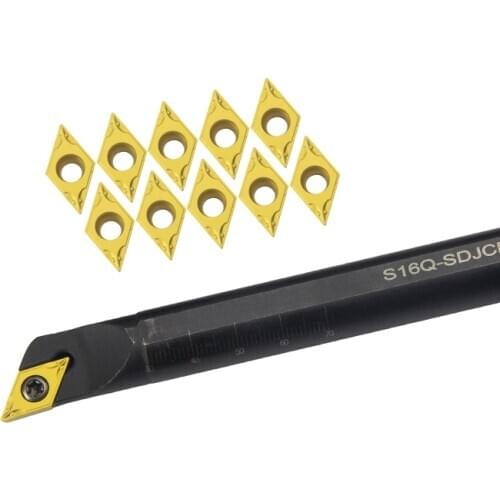 S12M-SDJCR07 S16Q-SDJCR11 S20R-SDJCR11 internal turning Tool,boring bar,SDJCR/L CNC Cutting Tool Holder for DCMT07/09 Insert