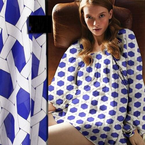 Printed Georgette silk fabrics dress shirt silk fabrics wholesale high quality silk cloth