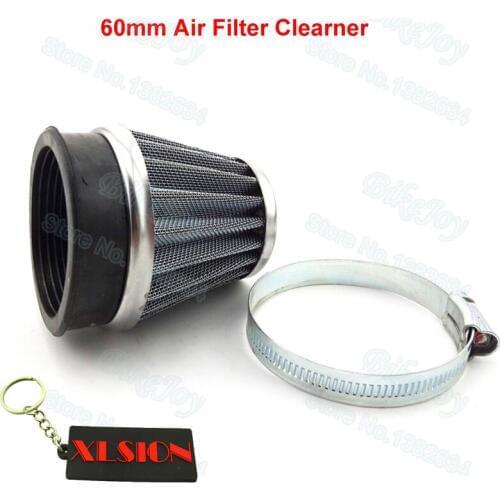 Steel Mesh 60mm Height 80mm Dirt Pit Bike Universal Cone Air Filter for ATV Quad Go Kart Buggy Motorcycle Scooter Motocross
