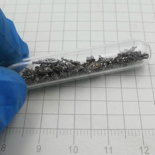 Glass Seal Titanium Metal Crystal Electrolytic Titanium 99.9% Pure