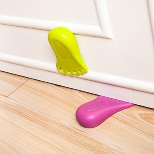 1PC Door Crash Pad Door Stopper Thickening Mute Fenders Wall Fenders foot Modelling Fender Lock Shockproof floor Anti-scratch