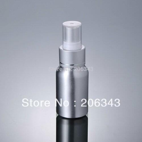 100pcs 30ml Aluminium bottle spray bottle with silver head