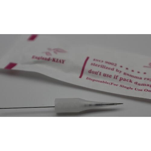 100pcs 3RL Sterilized Tattoo Tips Giant Sun Needle Nozzle for Permanent Makeup Eyebrow Lip Tattoo Machine Sunshine Needle Caps