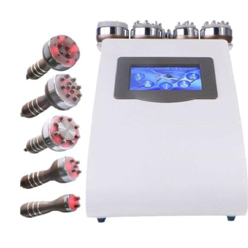 Upgraded 5 in 1 Vacuum Laser Radio Body Massager Frequency RF 40/80K Cavi Lipo Slimming Ultrasonic Cavitation Device