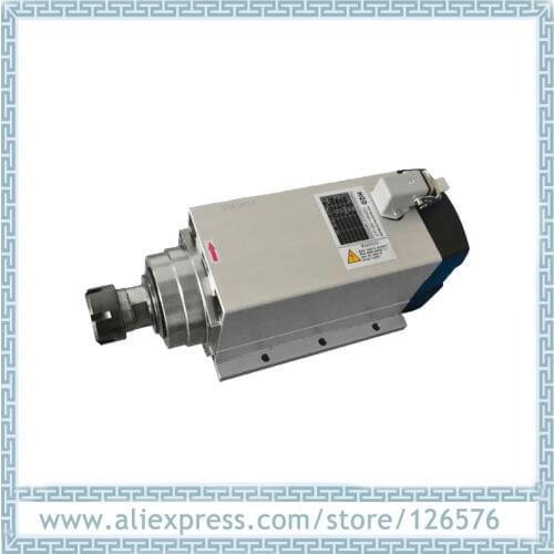 4.5kw ER32 18000RPM Air Cooled Spindle Motor 4 Ceramic Bearing Spindle Motor Wood CNC Spindle Motor