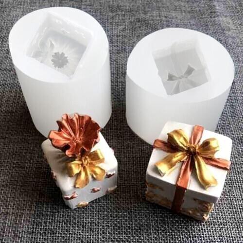 Christmas Gift Candle Mould Candle Gypsum Mold For DIY Soap Making Candle Making Funny Christmas Gift