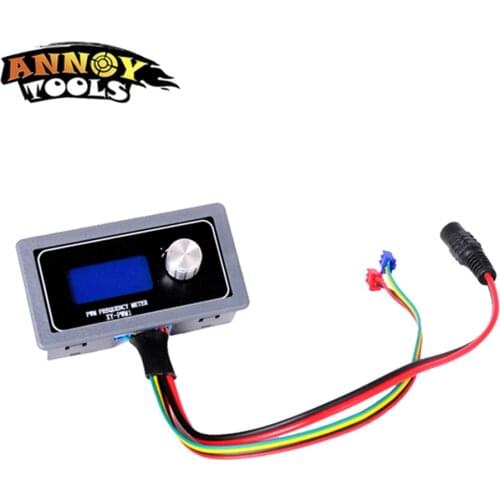 Signal Generator 3.3V-30V PWM Pulse Frequency Duty Cycle Adjustable Module LCD Display 1Hz-150Khz PWM Board Module Hand knob