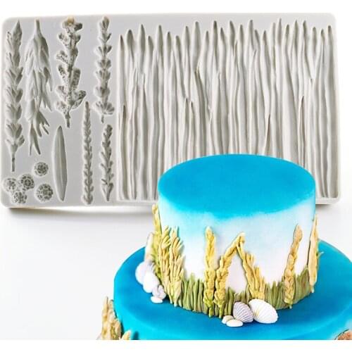 Leaf,Wheat,Grassland Silicone Mold Fondant Mould Cake Decorating Tool Chocolate, Gumpastes Mold, Sugarcraft,Kitchen Gadgets