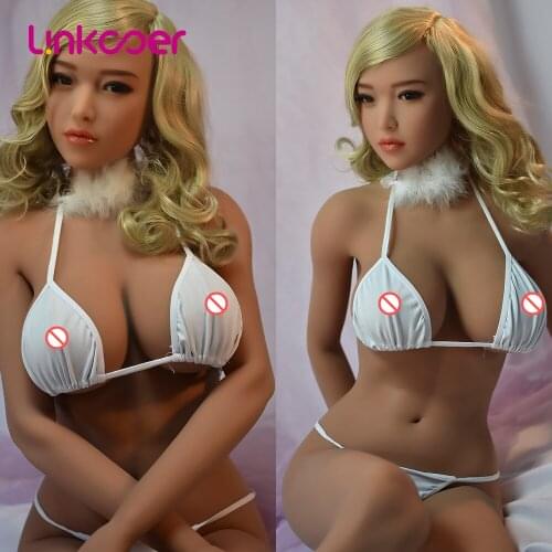 Linkooer Hot Sale Original 165cm Sex Dolls Silicone Big Ass Big Breast Gentle Woman Lifelike Vagina Oral Anal Love Doll for Men