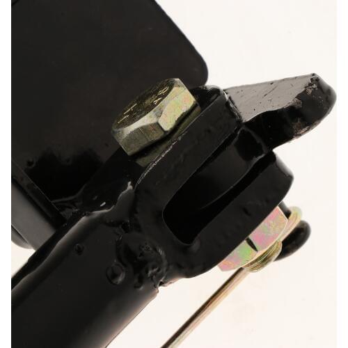 Adjustable Motorcycle Sidestand Leg Foot Side Support Stand Black 1 PC