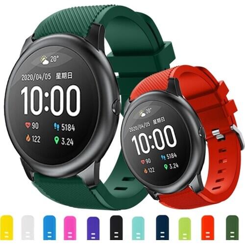 20mm 22mm strap watch for Xiaomi haylou solar ls02 Replacemet band Wristband for Xiaomi haylou solar ls05 Replacemen strap