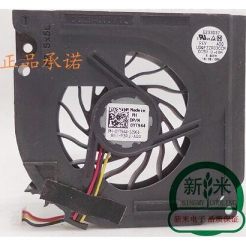 ADDA Laptop Cooling fan (cooler) for Dell Latitude D620 D630 D631 PP18L Series - PD099, DC28A000M0L, UDQFZZR03CCM