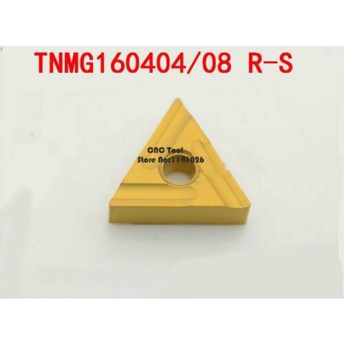 10PCS TNMG160404 / TNMG160408 R-S carbide CNC inserts,CNC lathe tool,Processing steel preferred,insert MTJNR turning tool