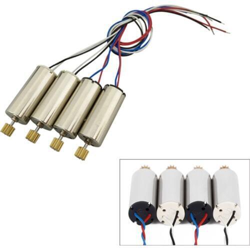 4pcs/lot Mini Quadcopter Part CW CCW Motor FOR H8C DFD F183 Quadcopter 2CW 2CCW