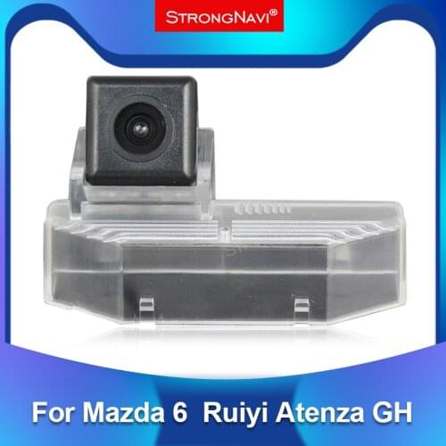 Car Rear View Reverse Parking Camera For Mazda 6 M6 GH 2007-2013/6 Ruiyi 2008-2009/RX-8/Atenza GH 2007-2012 170 Degree CCD