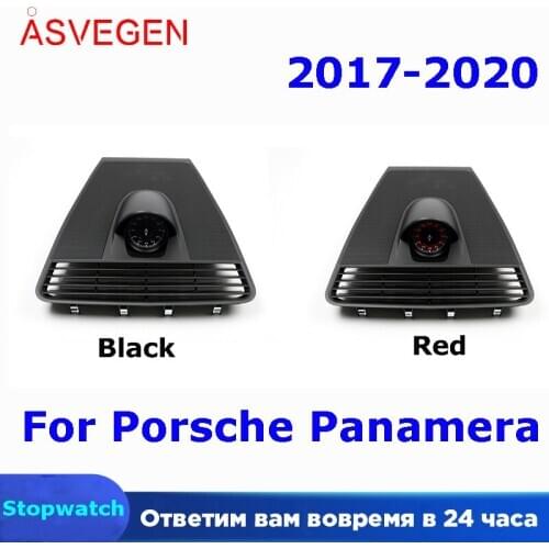 Car Console Dashboard Stopwatch For Porsche Panamera 2017-2020 Boxster Auto Inner Dash Board Clock Time With 4 Color