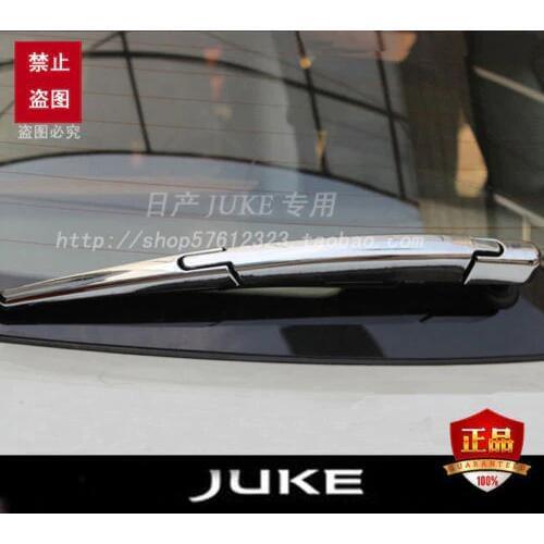 Car Rear wiper cover for Nissan Juke 20010- 2021 ABS Chrome Plated Decoration