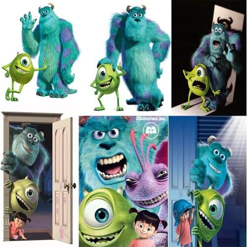Disney 5D DIY Diamond Painting "Monsters Power Company" Cartoon Hair Monster New Inlaid Rhinestone Decorative Painting