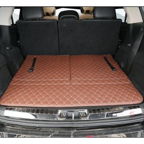 For Dodge Journey 2015 1PC Car Styling Cargo Liner Car Trunk Mat Carpet Interior Floor Mats PU Leather Pad Auto Accessories