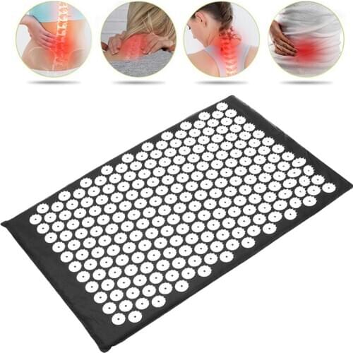 Spike Massage Yoga Cushion Relieve Back Muscle Pain Acupuncture Massage Mat Body Stress Pain Mat Natural Relief Stress