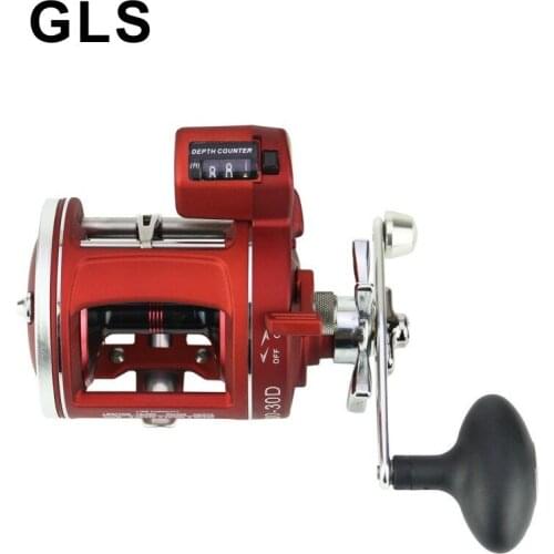 2022 new fishing reel star brake wrench centrifugal brake system boat fishing drum Fishing salt water fishing rod and reel