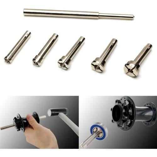 Portable Bicycle Bike Wheel Hub Bearing Extractor Removal Device Tool Set Kit Bicycle Hubs Disassembly