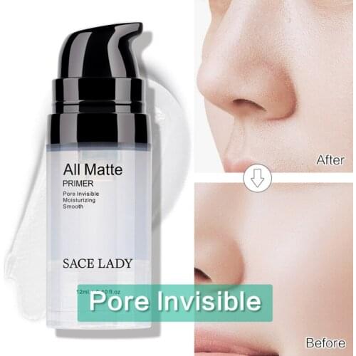 Facial Base Primer Makeup Oil Control Matte Make Up Face Base Cream 24K Gold Professional Pores Foundation Primer Cosmetic