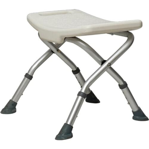 Adjustable Foldable Bath Shower Chair NonSlip Toilet Stool Seat Safety Aid Older Pregnancy Disabled Furnitureb YC5205