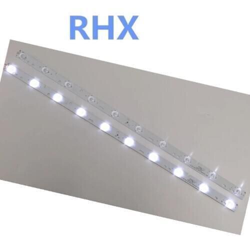 6piece/lot LED strip 10LED 57CM E348423 KJ315D10-ZC14F-03-02 303KJ315031 D227PGHBYZF6A 100%NEW