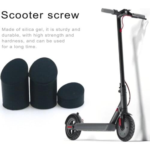 For Xiaomi M365 Electric Scooter Waterproof Plug Screw Rear Fender Screw Hole Silicone Cover Rubber Plug Cycling Ordinary