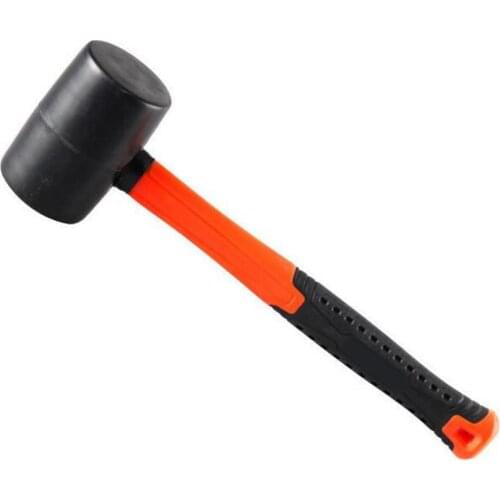 High Quality Manual Soft Rubber Effect Mallet Hammer Ergonomics Non Slip Plastic Grip Installing Tool for Floor DIY Hammer Tool