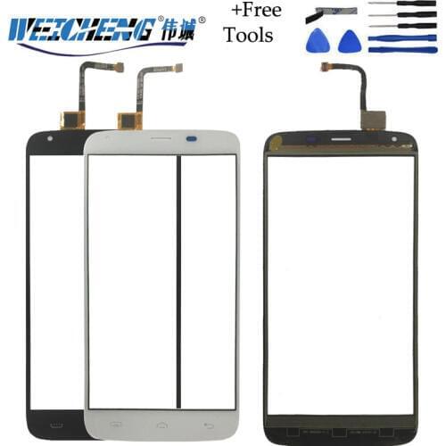 WEICHENG 5.5" For DOOGEE T6/ T6 Pro Touch Panel Digitizer Glass Sensor for t6 Touch Screen Replacement +free tools