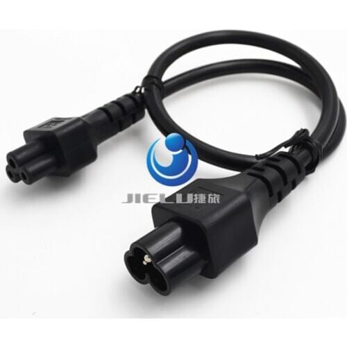 10PCS C5-C6,IEC320 C5 Female Plug To IEC320 C7 Male Power Extension Cable Cord For PDU UPS Cable Converter Cord 0.6m/2ft