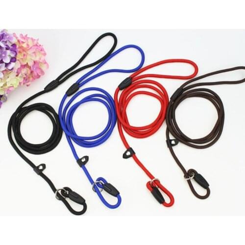 Nylon Dog Leash Training Dog P Leash Lead Strap Collar 3 Colors 130CM High Quality Dog Harness Four Colors Pet Products