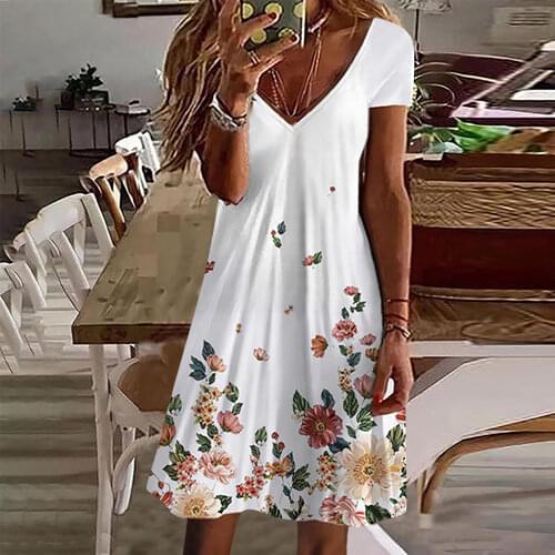 Широкие летние платья Eillysevens China At AliExpress