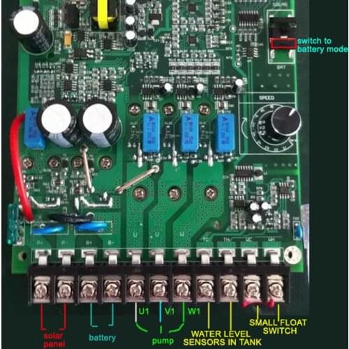 EUROPUMP MODEL(EPSC-1) 24v 36v 48v 72v solar water pump MPPT controller For DC Solar Submersible Pump