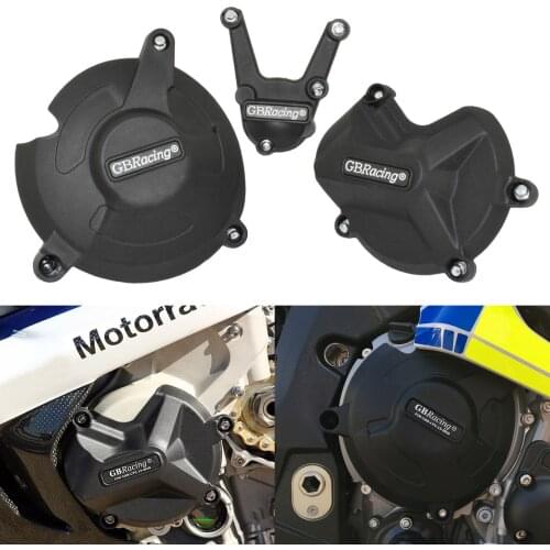 GB Racing Engine Guard Stator Clutch Pulse Case Cover Protector Set For BMW S1000RR 2017-2018 S1000R 2017-2020 S1000XR 2015-2019