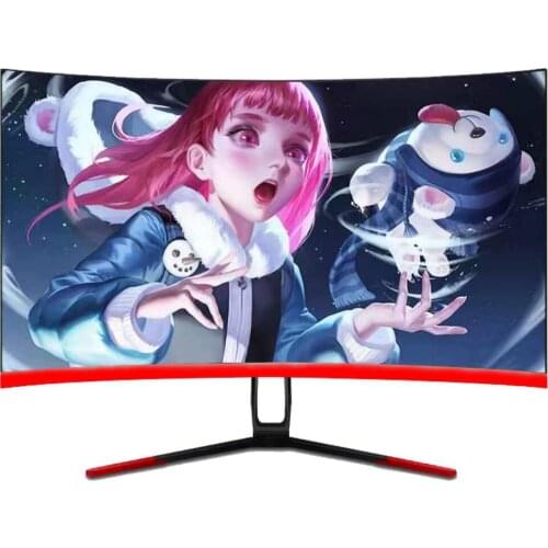 144hz 32 Inch 4K Curved Gaming Monitor For Pc Game Competition 4K 144hz 32" LCD Computer Display Pc Screen HDMI Display