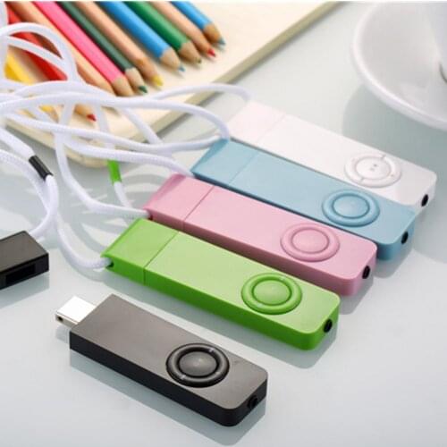 MP3 player stylish rechargeable mini portable home music media