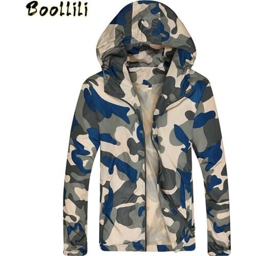 Boollili Men Jackets 2020 Spring Autumn Casual Jacket Thin Windproof Sportswear Bomber Jacket Plus Size Casacos Masculino