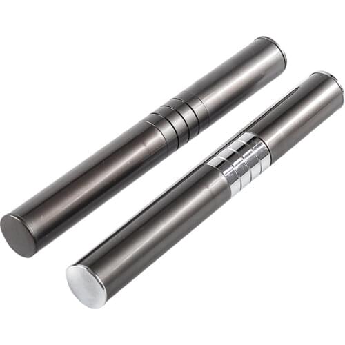 Portable Stainles Steel Travel Cigar Tube Case Single Cigar Box Cigar Accessories for dia 19mm