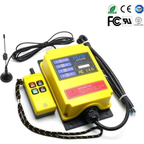 Telecontrol AC36V industrial nice radio remote control AC/DC universal wireless control for crane 1transmitter and 1receiver