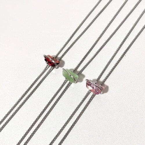 Adjustable necklace new crystal rope necklace women design accessories accessories womens collars