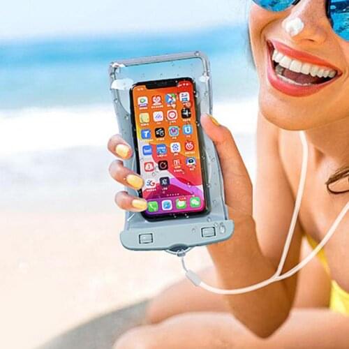Phone Storage Bag Waterproof Convenient ABS Dust-proof Sand-proof Swimming Dry Pouch Cover for Outdoor