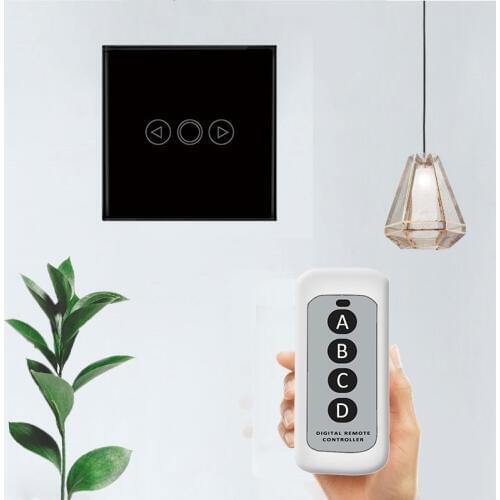 LED Dimmer Touch Sensor Switch EU Standard Wireless Controller with Remote Wall switch For LED Lamp Lights Touch Switch 170-240V