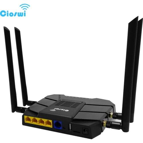 ZBT 4G Wi-fi Router Gigabit Dual Band 11AC 1200Mbps 5G vdsl Modem Router with QOS SIM Card Slot and pci-e slot mtk Router