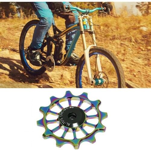 Mountain Bike Aluminum Alloy 12T Rear Derailleur Guide Wheel Cycling Accessory